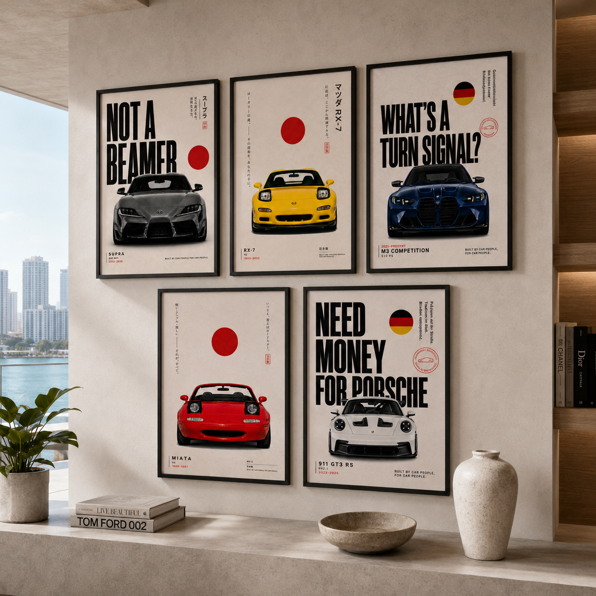 Premium Car Posters